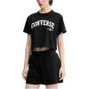 Converse Regular T Shirt Women's Black 10026367-A02