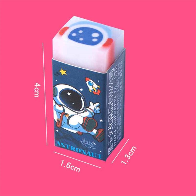 1/4/8 st söta tecknade suddgummin hållbara smörgåssuddgummin ritkul priser och brevpapper skola kontorsmaterial