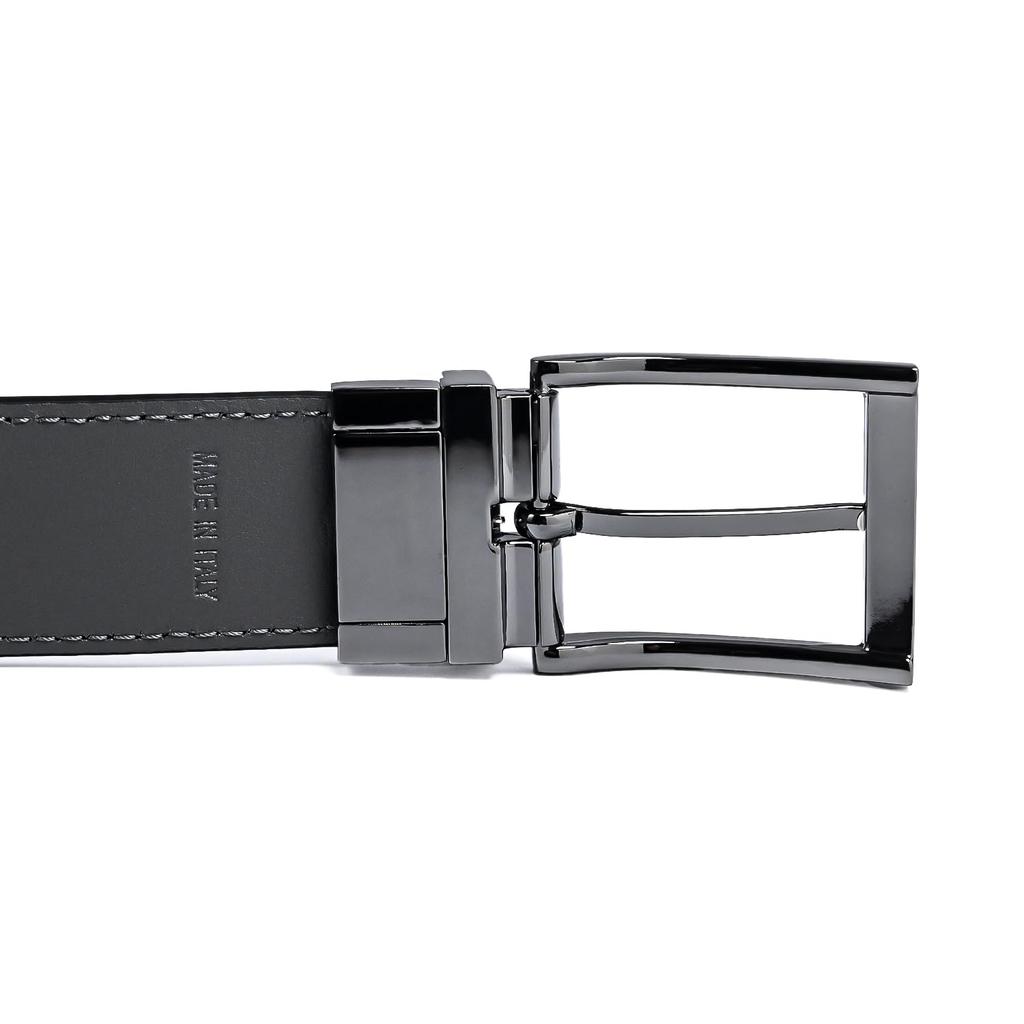 Emporio Armani Belt Width Black Stringer System Compatible Reversible Y4S195 YLO8J 80741 88001 3.5cm Men's [Item]