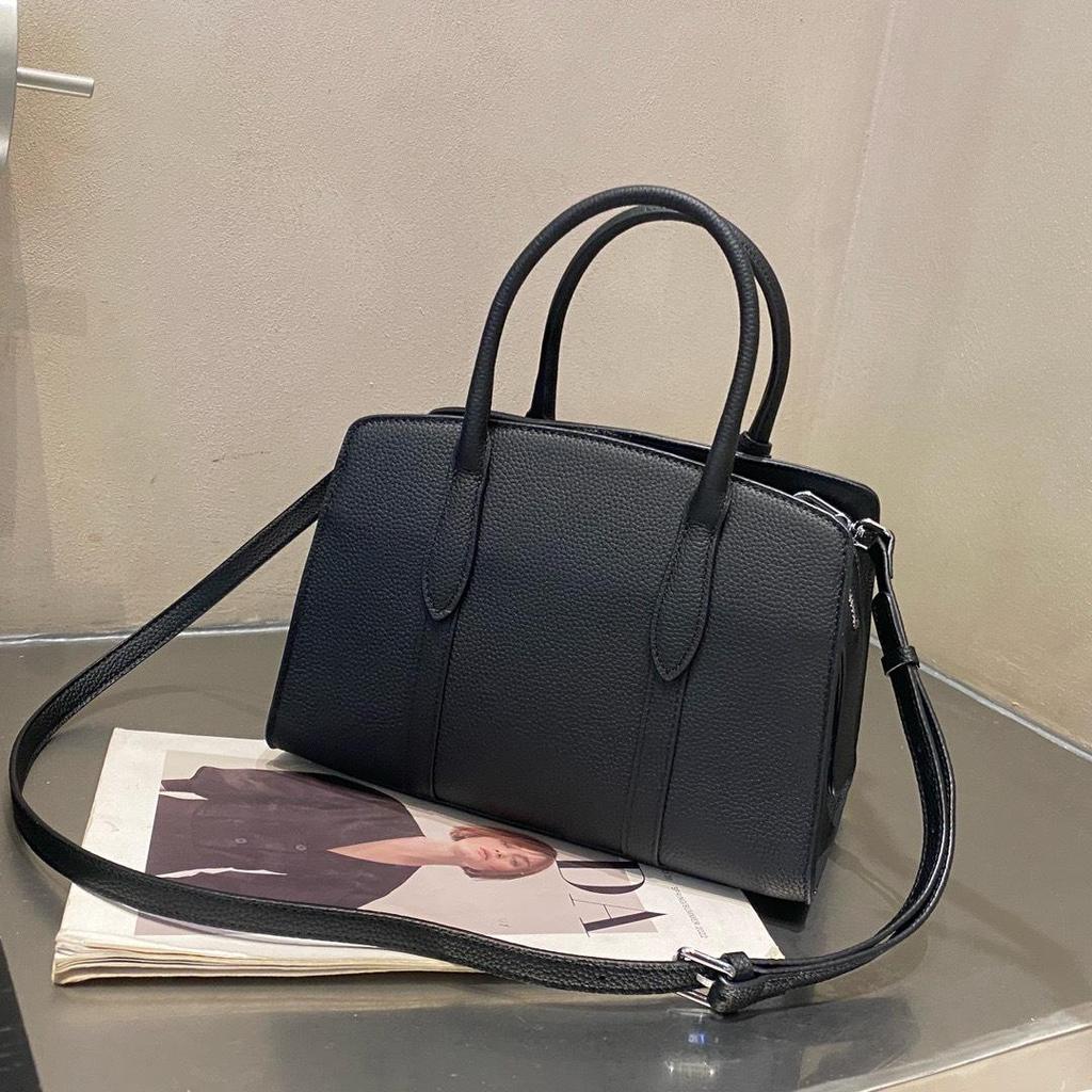 Top Grain Cowhide Women's Retro Pillow Handbag - 2025 Large Capacity Genuine Leather Crossbody Bag