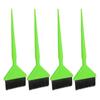 4pcs Hair Dye Brush Set Professional Home Salon Portable Pointed Tail Hair Coloring Brush Applicator