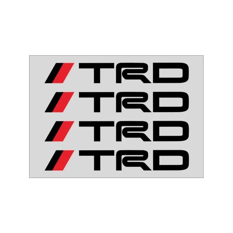 4 ks Samolepky na kliky dveří auta Samolepky na pneumatiky Zpětné zrcátko Emblém Pro Toyota Yaris Hilux Corolla Prius Avensis Emblém Auris Rav4