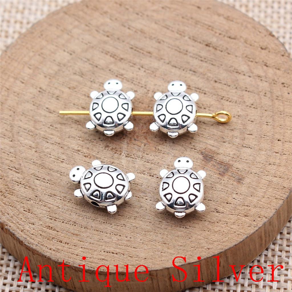 Ocean Animal Tiny Hole Beads For Bracelet Necklace Jewelry Making Craft Findings