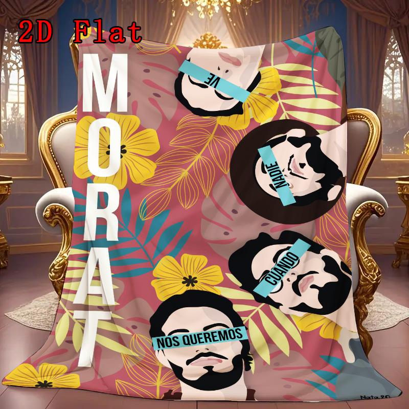 Morat 2D Flat Pattern Flannel Blanket High Quality All Seasons Warmth and Comfort Perfect for Christmas Gifts.SMT0917111