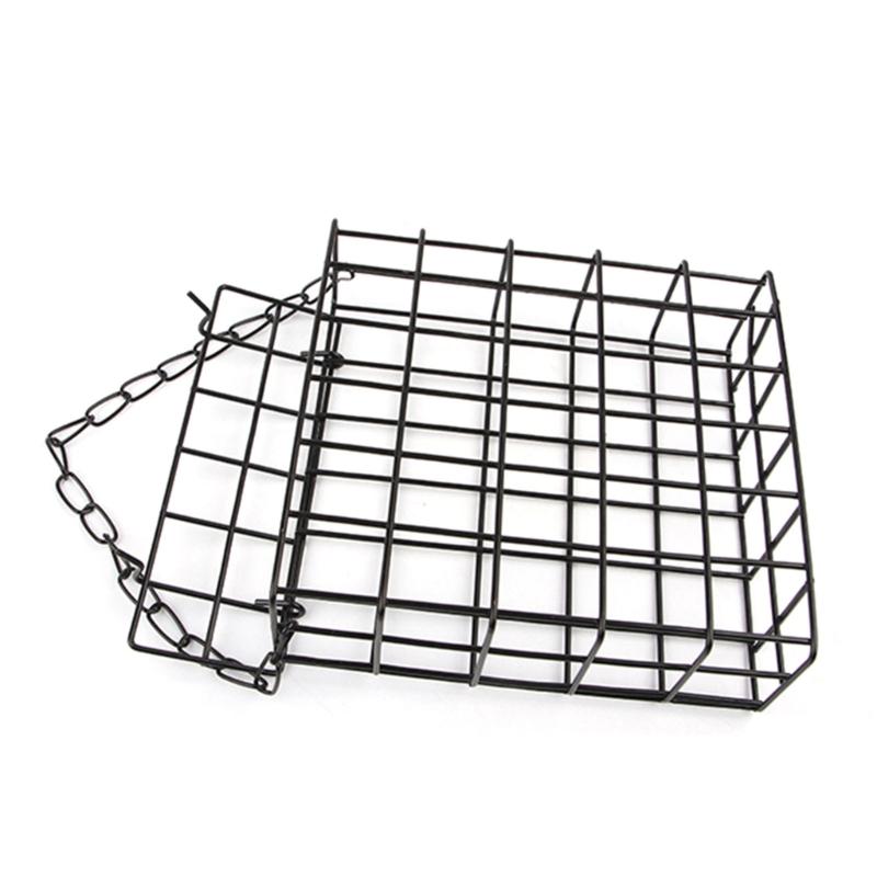 Wildvogel-Fettfutterspender für Wellensittiche Wellensittich-Garten für Außen Vögel Metall-Vogelfutterspender Wild-Wellensittich-Futterspender