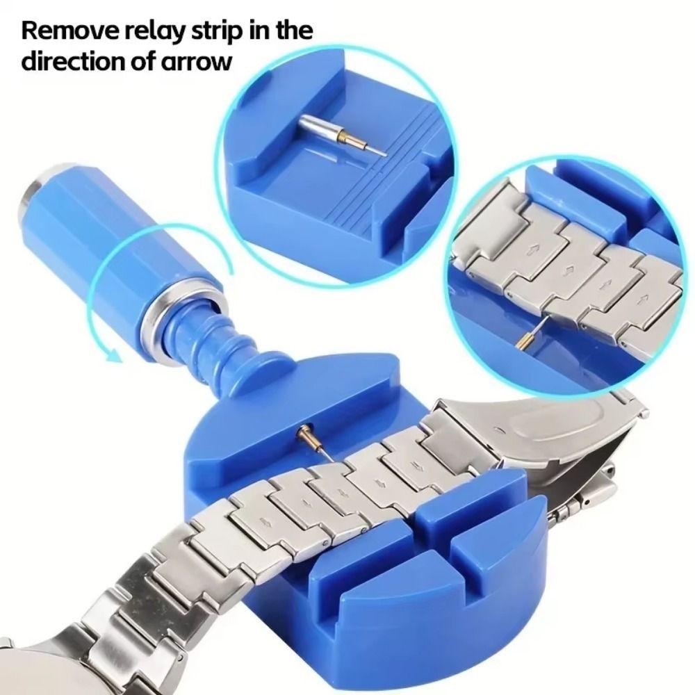 16Pcs/set Portable Watch Repair Tool Kit Durable Watchband Removal Tool  Watch Repair