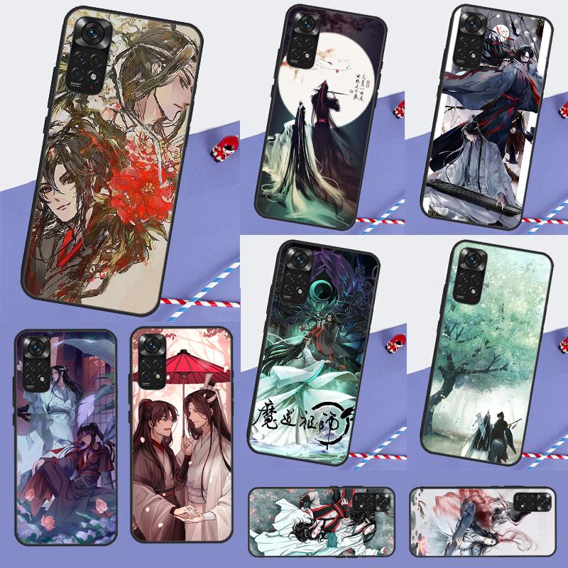 Mo Dao Zu Shi Anime Cover For Xiaomi Redmi Note 13 14 Pro 12 11 9 10 9S 10S 11S 12S Redmi 14C 10C 12C 13C Case