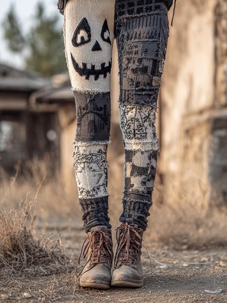 Women's High Waist Yoga Leggings Slim Fit Streetwear Cat Digital Print Stretch Fitness Workout Pants