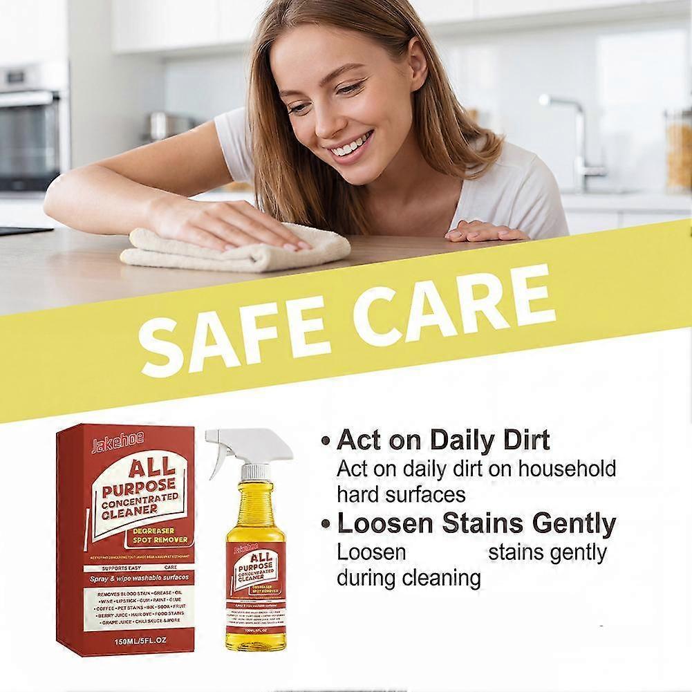 Multi Purpose Concentrated Cleaner,Degreaser Spot Remover-120ml
