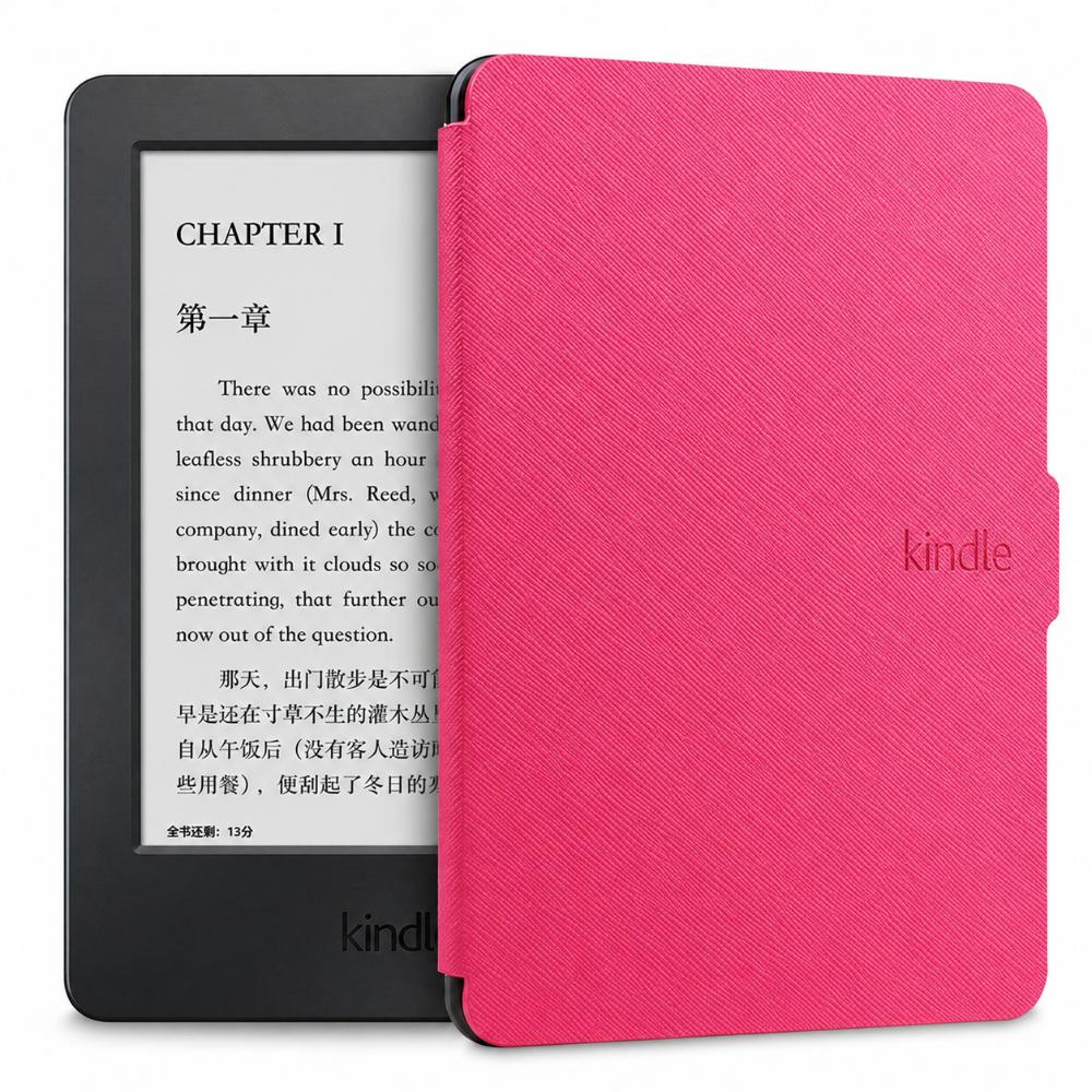 New Cross Grain Folio Cover Protective Shell Smart Case PU Leather