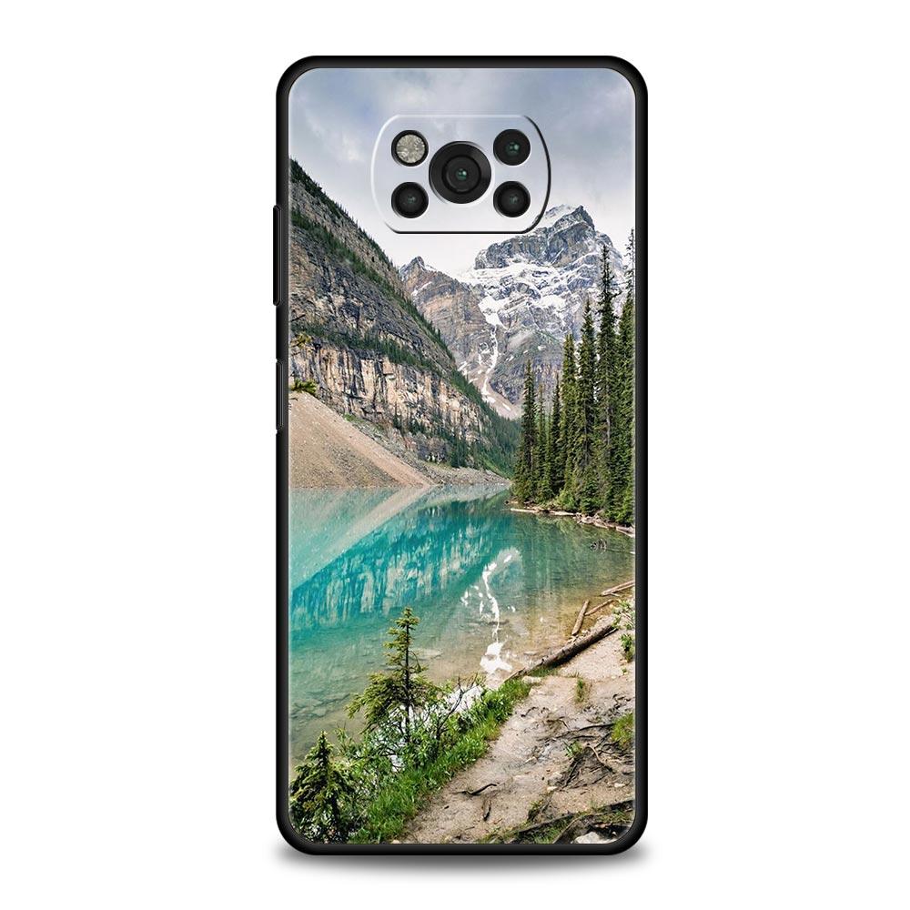 Forest Beach Sunrise Nature Phone Case For Xiaomi Poco X3 NFC M3 F3 F4 M4 X4 Mi Note 12T 12 Pro 10 11 Lite 10T 5G 11T 9T Cover