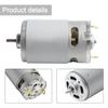 Tamaño 75x37mm Motor Eléctrico 20V Motor RS550 Material Metálico