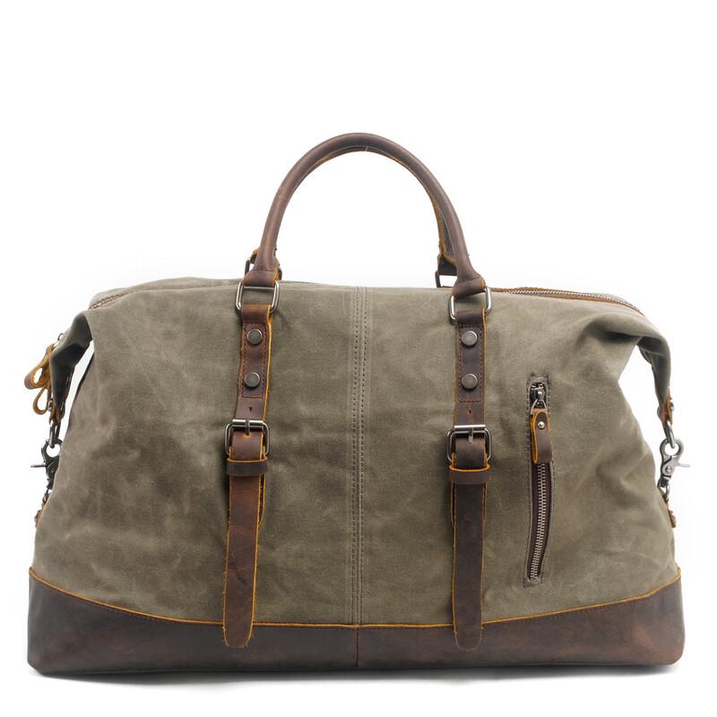 

Mahu Dun Men s Waterproof Canvas Travel Duffle Bag
