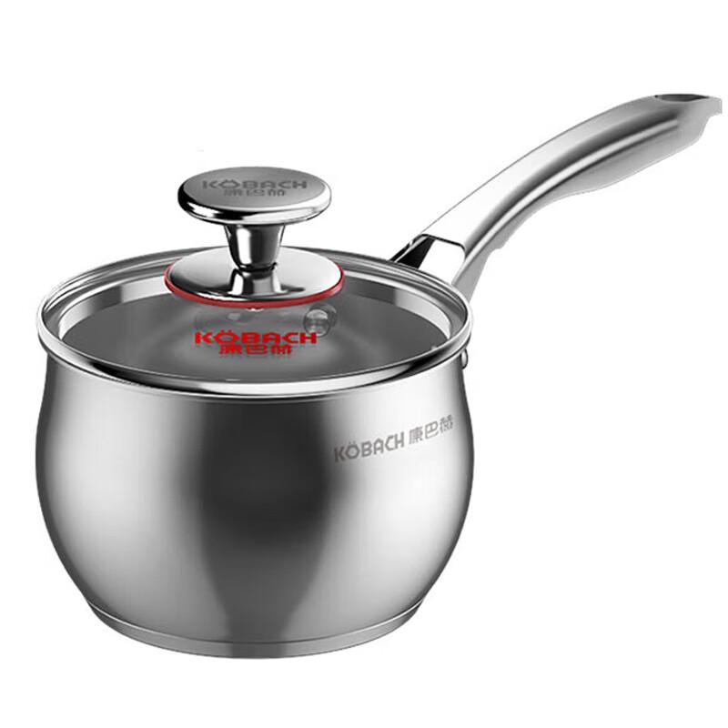 Kangbah 16cm Stainless Steel Milk & Noodle Pot