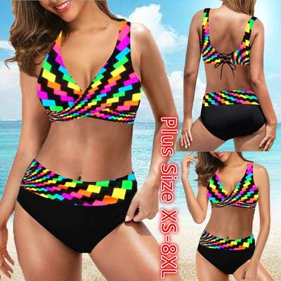 Women Swimwear Padded Vintage Beach Wear Push Up  Bathing Suit Swimsuit Bathing Suit