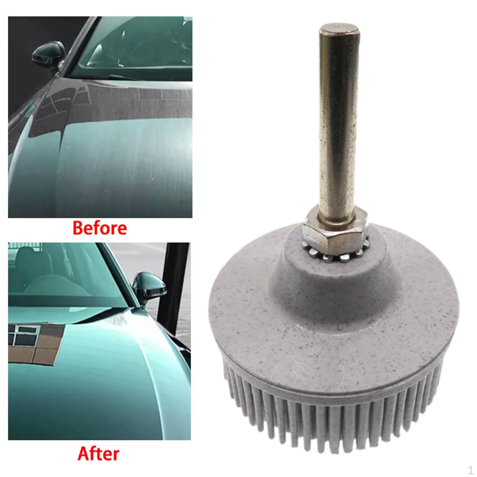 

Диск с щетиной 2 дюйма, абразивный диск для удаления покрытия, аксессуар, резиновая щетка для отделки металла серый