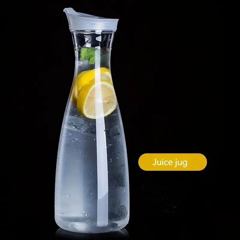 20/37/54oz Cold Water Pitcher Multipurpose Large Capacity Leakproof Pot Fruit Juice Milk Jug Portable Water Kettle for Camping