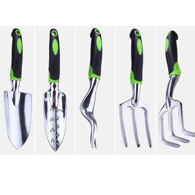 Set de scule de grădinărit Kit de grădinărit din aluminiu rezistent, unelte de mână pentru grădinărit pentru femei și bărbați Cadouri de grădină