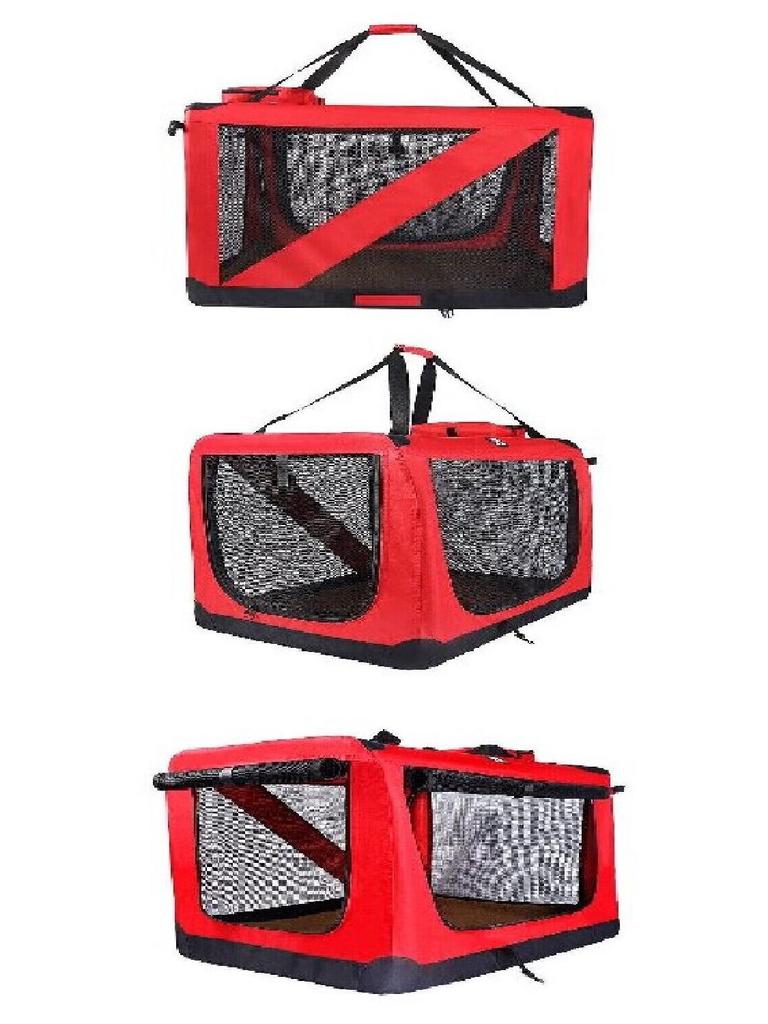 Portable Folding Pet Carrier & Bed: Outdoor Dog/Cat Cage & Car Nest for Golden Retrievers, Corgis, and Teddies