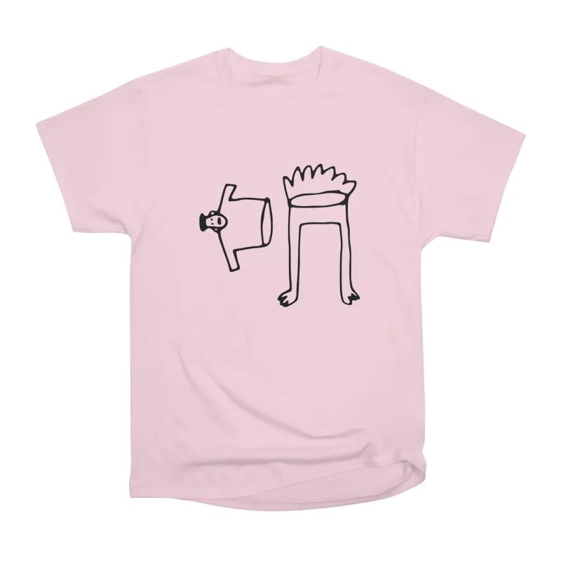 Men Casual Shirts Short Sleeves Oh Pink Tees Oversized T-shirts S