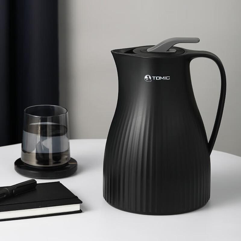 

TOMIC 1L Vacuum Insulated Glass Liner Thermos Pot