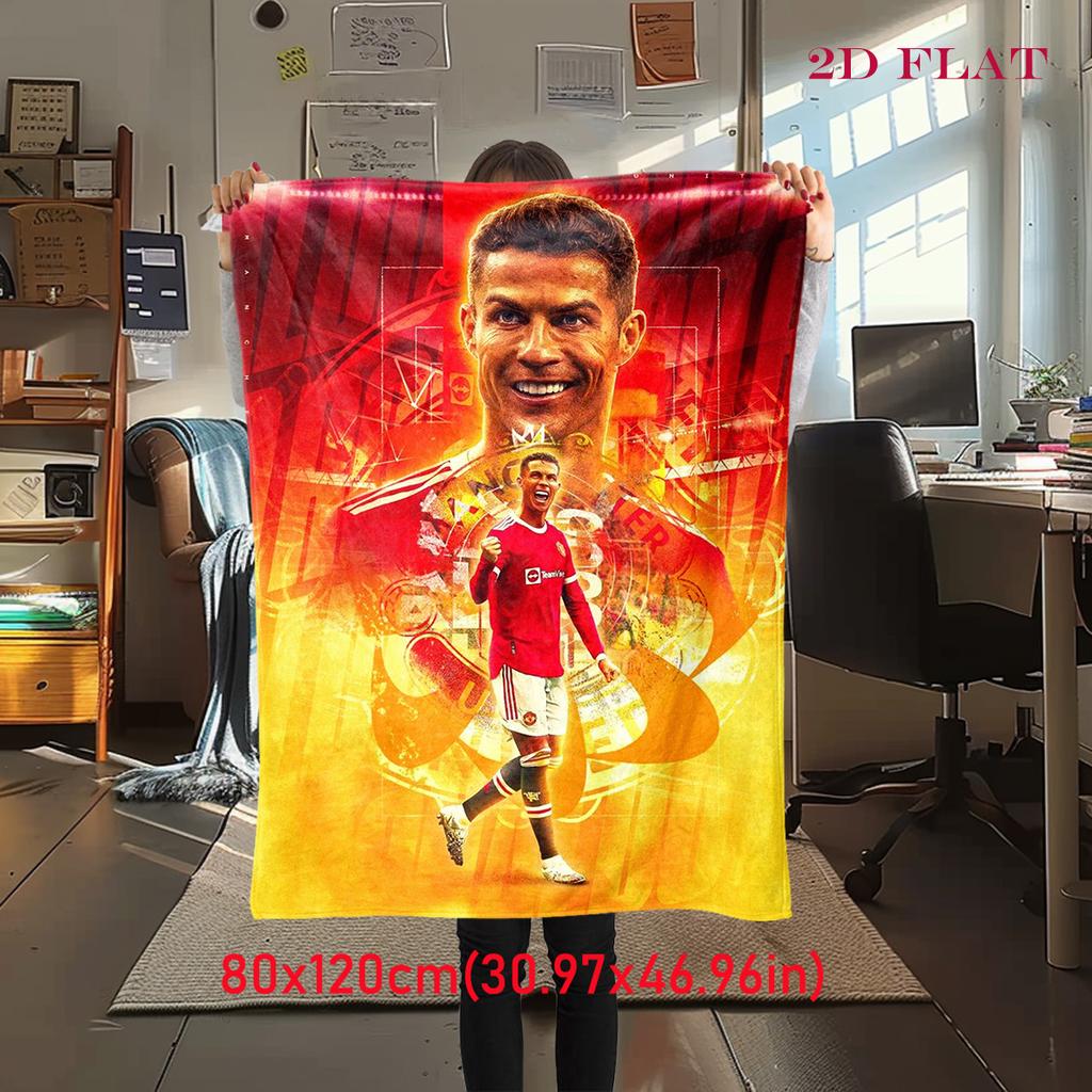 CR7's Legacy blanket blanket Home Decor Christmas gifts Office rest blanket Machine washable