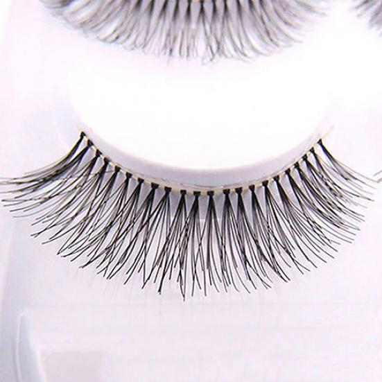 5Pairs Natural Sparse Cross Eye Lashes Extension Makeup Long False Eyelashes