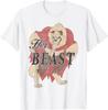 Hitte Mode Casual Disney Belle en het Beest Bruids Haar Beest T-shirt S-4XL Vier Seizoenen