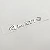 1Pc 3D ABS Chrome Black 4 Matic Logo 4Matic Emblem Letters Nameplate Car Trunk Badge 4matic Sticker Accessories