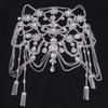 Bridal Exotic Mesh Rhinestone Multi-layer Hair Chain Headdress