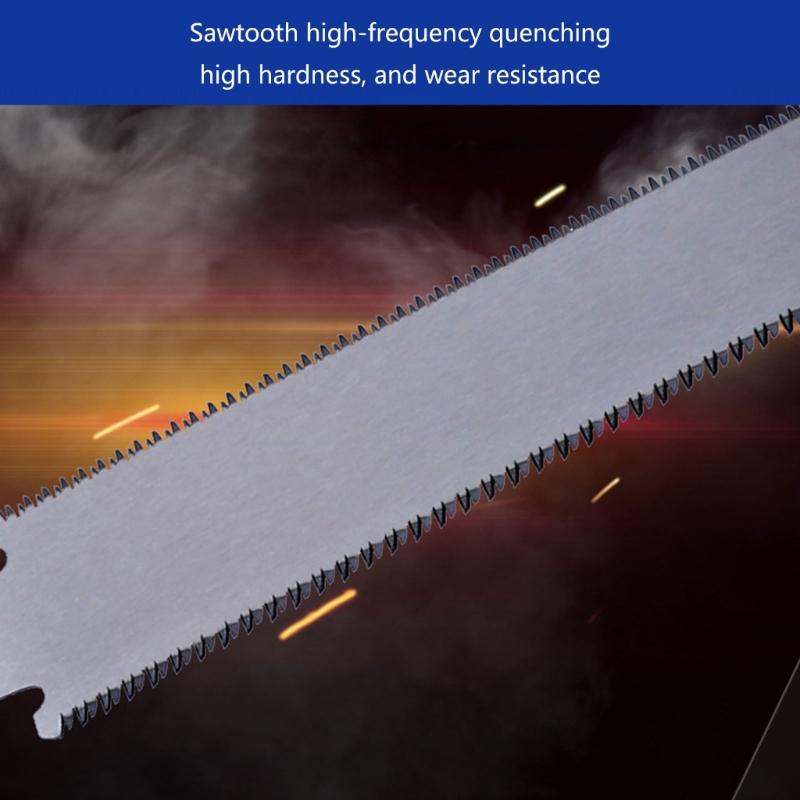 Japanese Hand Saw 6 Inch Double Edged Sided Pull Saw Ryoba SK5 Flexible Flush Cut Wood Saw