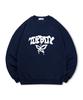 TOPBOY [Non-Fleece Or Fleece] Fly Print Sweatshirt (C Type)