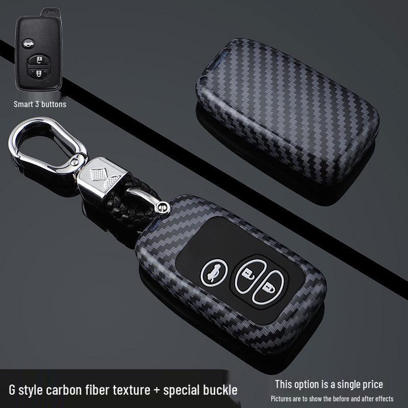 Toyota Key Cover & Buckle for Older Models: Crown, Reiz, Prado, Land Cruiser, Camry