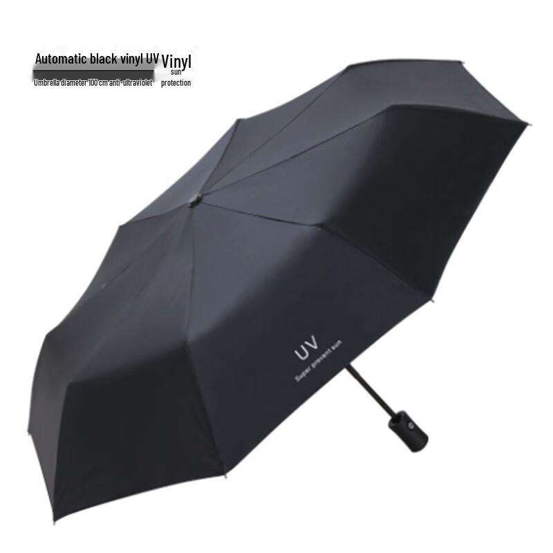 Ximengyuan UV Automatic Triple-Fold Business Umbrella