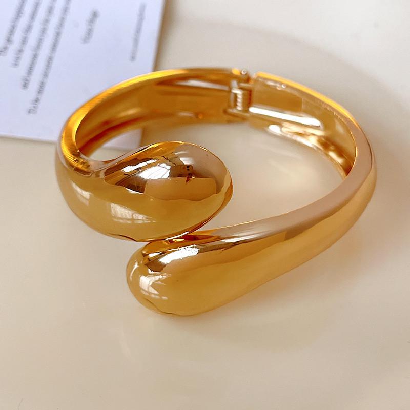 

Женский минималистичный браслет высокого класса с неровной вогнутой формой: Европейский и американский нишевый холодный стиль браслет