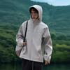 Unisex Windproof Water-Repellent Softshell Jacket: Spring/Autumn Lightweight Outerwear with Custom Logo