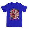 Cool Hazbins Hotels Alastor And Lucifer T-Shirts Men Round Neck 100% Cotton T Shirt Demon Short Sleeve Tees Printed Clothes