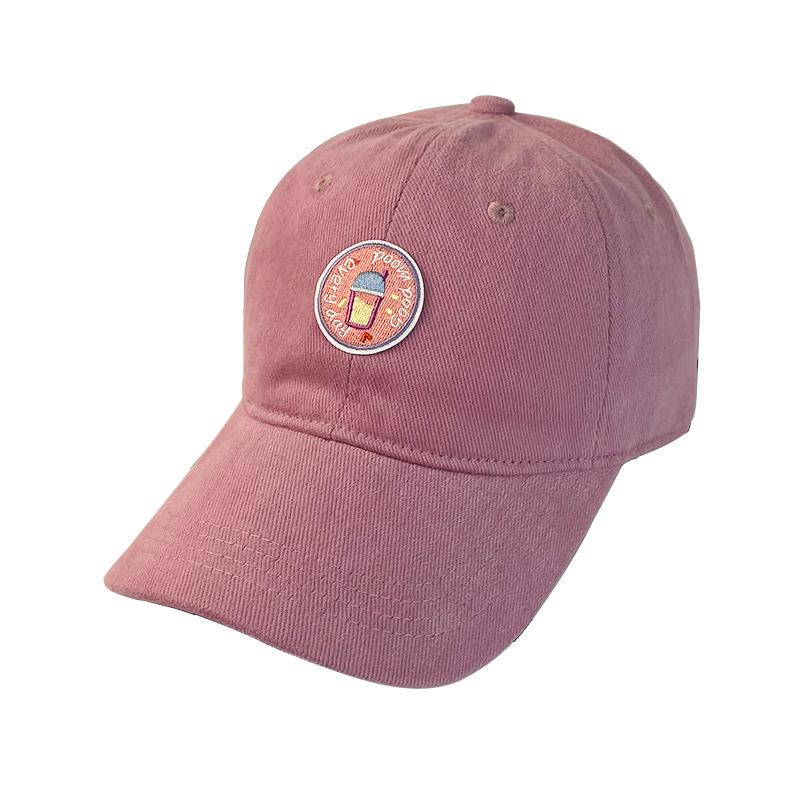 Spring And Summer Cartoon Embroidery Polished Cap Children'S Trendy Brand Versatile Face Baseball Cap