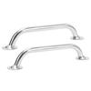 2PCS Marine Grab Handles 362mm Polished Stainless Steel Heavy Duty Boat Handle Handrail for Yatch