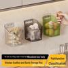 Wall-Mounted Kitchen Storage Box for Scallions, Garlic, and Ginger