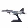 1:100 Su35 Kampfjet Modell Druckgusslegierung Flugzeug Authentischer Maßstab Display für