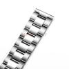 20mm 22mm 24mm 26mm 28mm Armband Massives Edelstahl-Uhrenarmband für Rolex für Omega Gerades Armband Metall-Armband
