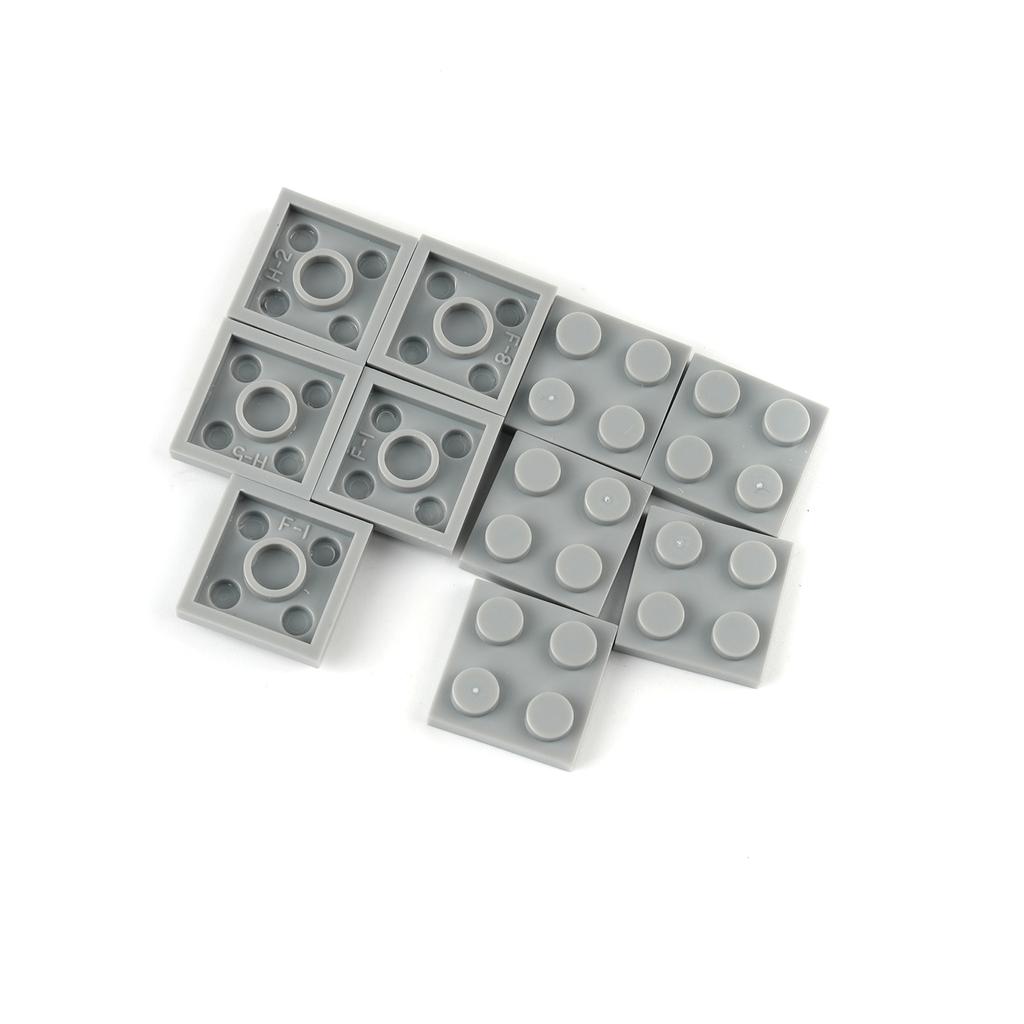 40PCS Train Track Support Rack Pillar Moc Building Blocks Parts 2x2x10 Girder Post Assembly 95347 58827 Architecture Bricks Toys