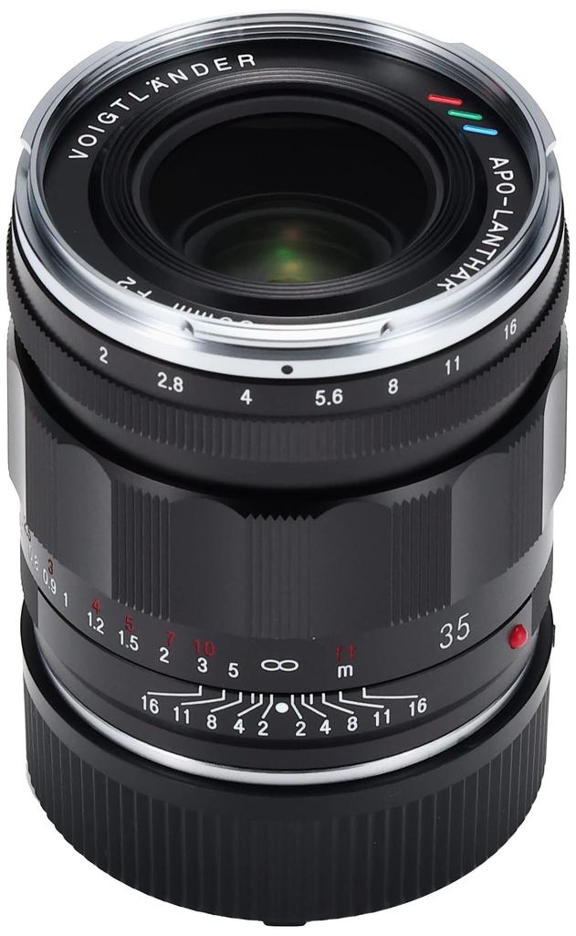Voigtlander Voigtlander Camera Lens 35mm F2 Aspherical VM Leica M M Mount Black APO-LANTHAR