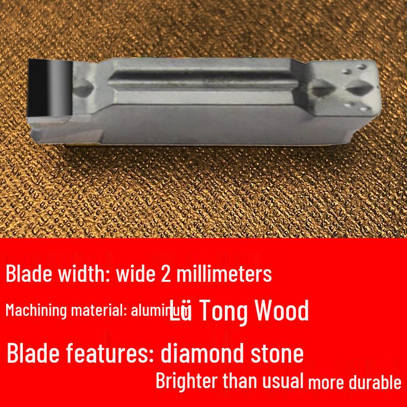 CNC Nut- und Abstechklingen: Edelstahl mggn/mgmn300/400 Einsätze