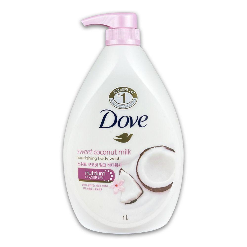 Dove JLELBXOF Coconut Milk Body Wash Body Cleanser 1000ml -O