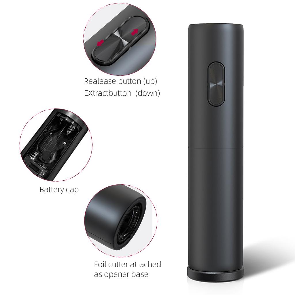 Electric Wine Bottle Opener Automatic Red Wine Corkscrew Wine Opener Wine Battery Bottle Opener Tools Kitchen Products