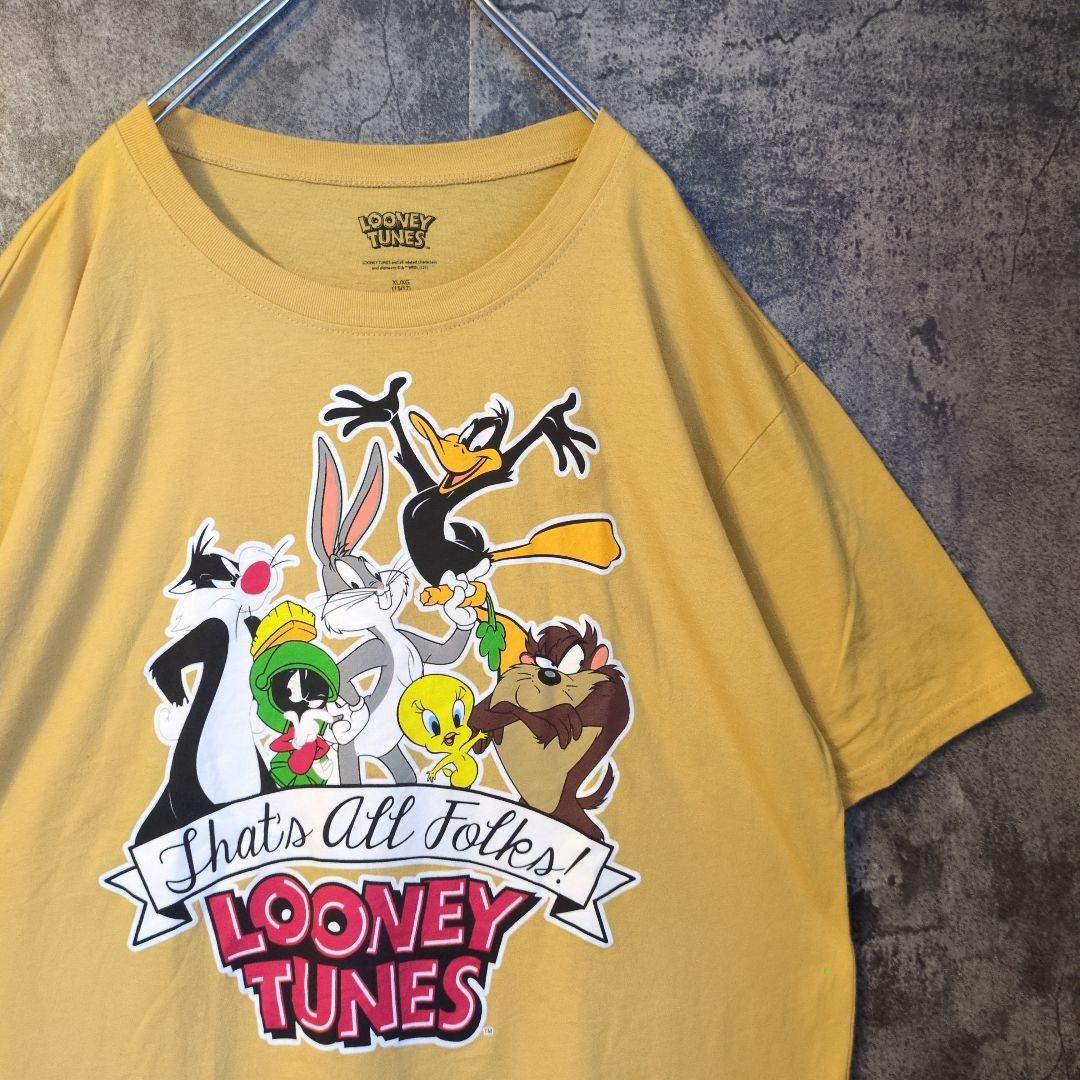 

[USED] Looney Tunes All-Stars Character T-Shirt, Big Print, Vintage Mexican Clothing