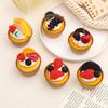 French Dessert Faux Fruit Cake Photography Prop