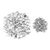 50Sets Fashion Garment Aceessories Shoes Bag Decor Square Rivets Metal Spikes Cloth Button Fix Studs